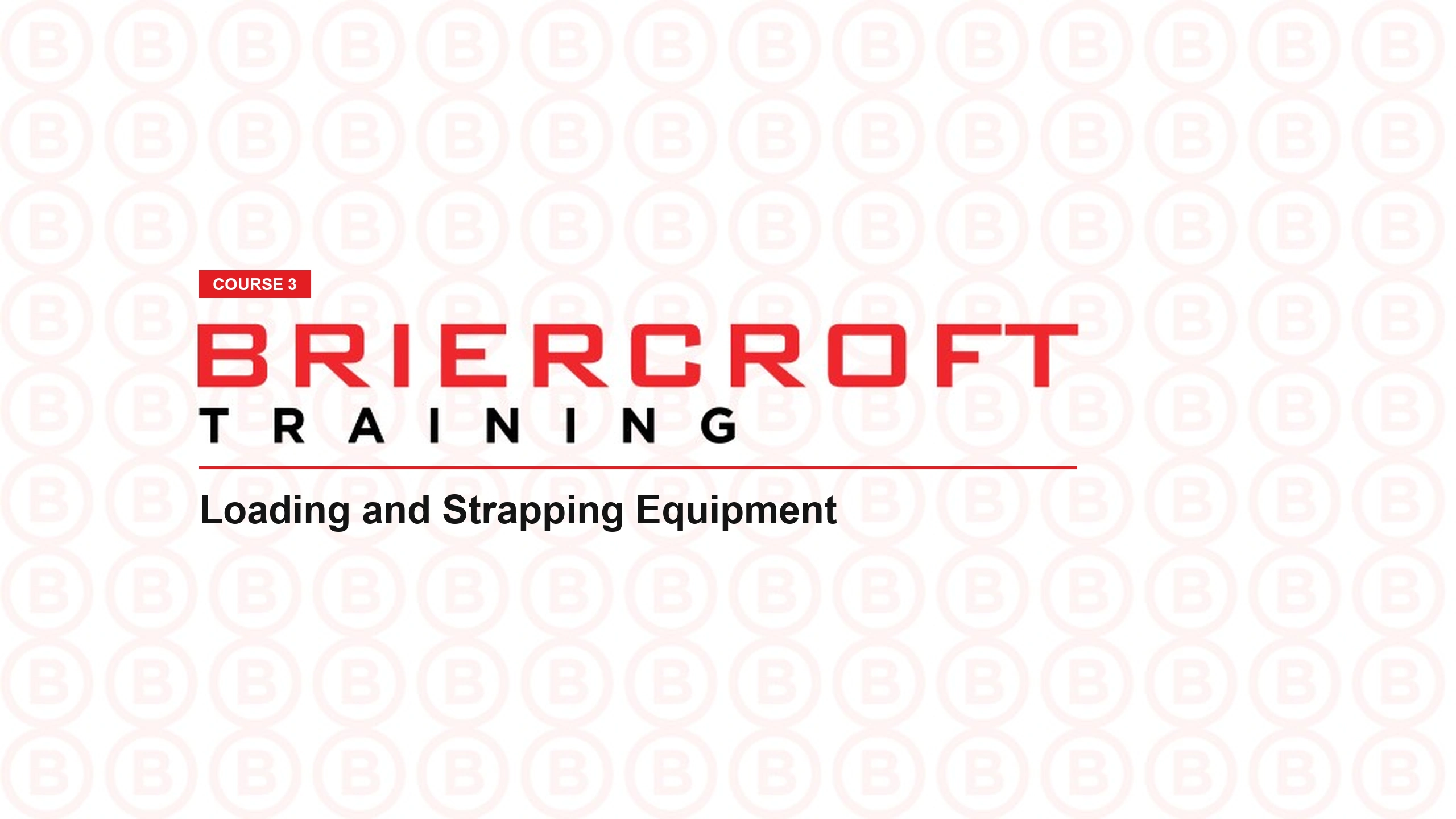 Loading and Strapping Equipment