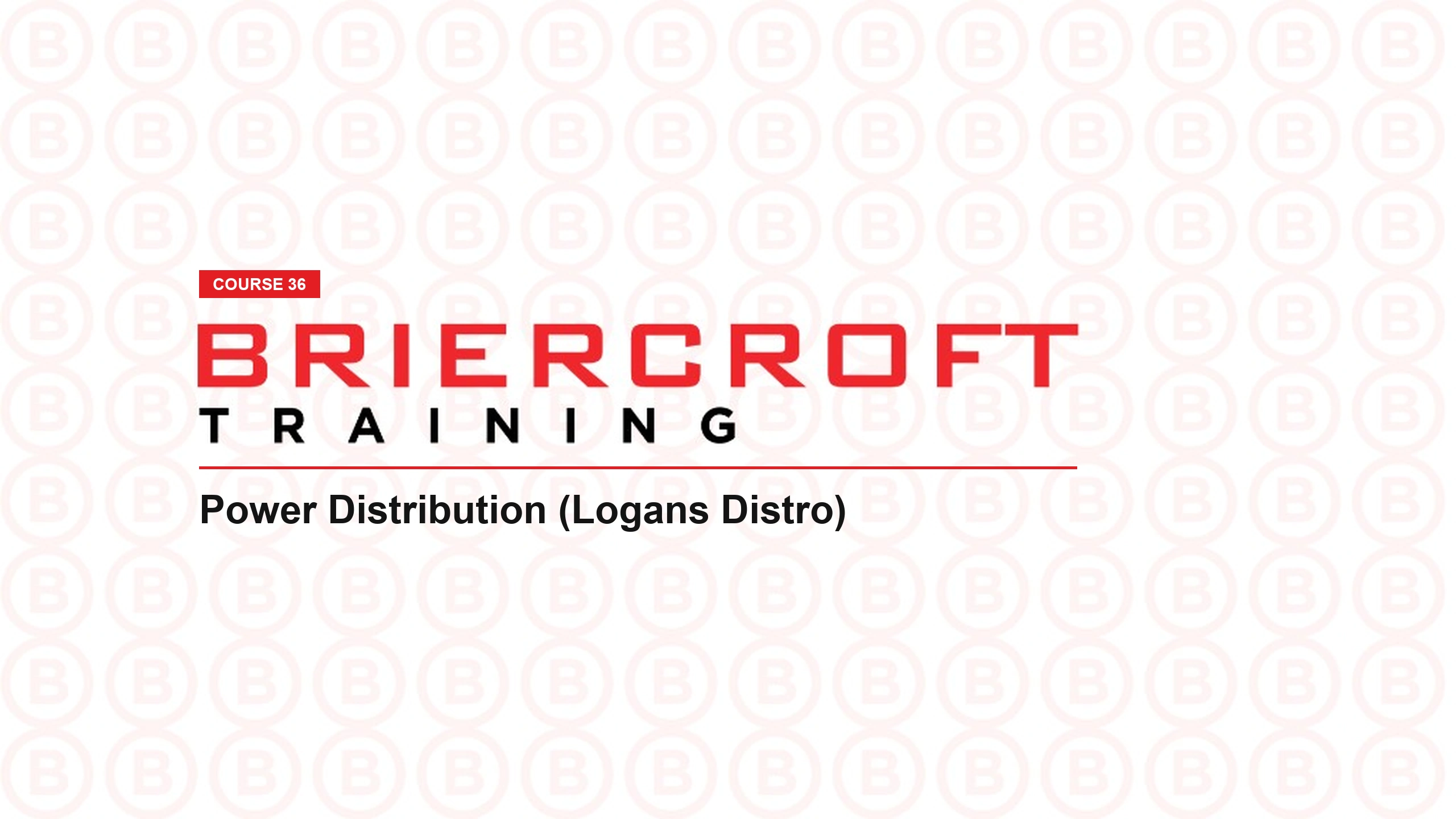 Power Distribution (Logans Distro)